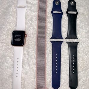Apple watch series 3 (gps,38mm)MAKE OFFER